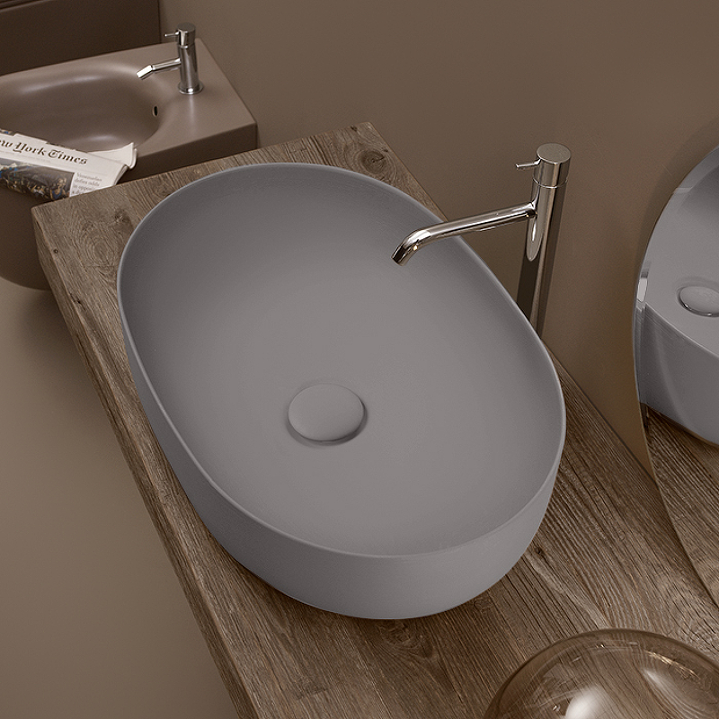 Раковина-чаша Kerasan Nolita 60 534389 Ferro Matt от магазина ЛесКонПром.ру