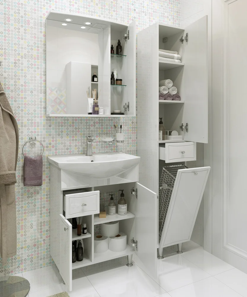 Зеркало DIWO Кострома R, 75 от магазина ЛесКонПром.ру