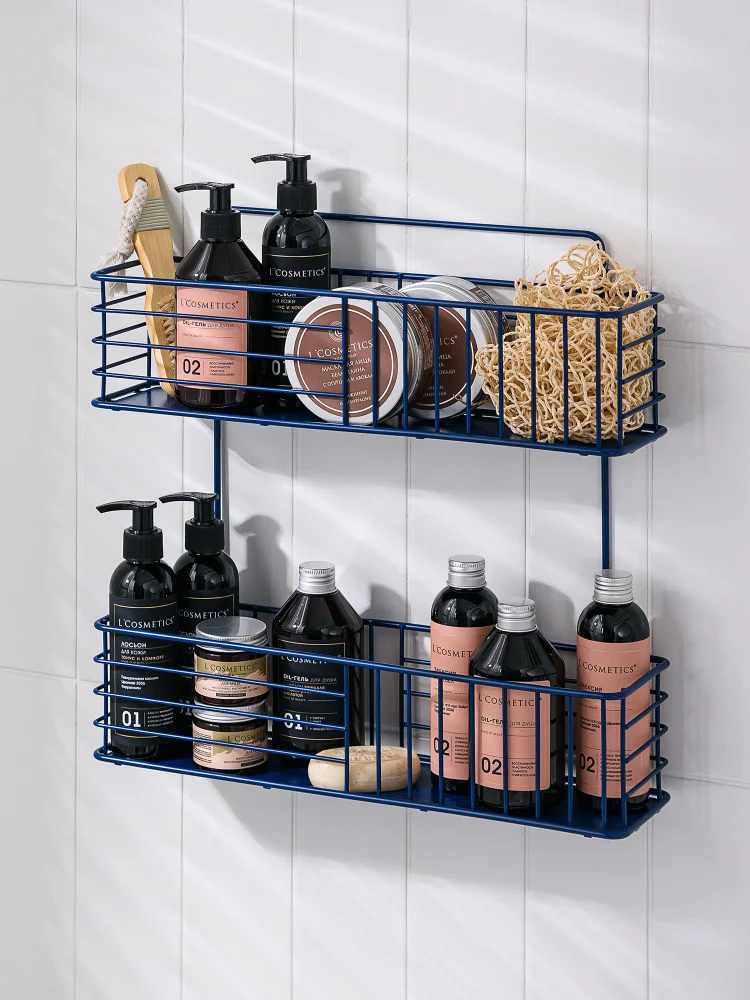 Полка Moroshka Infinity 907-002-01 синяя от магазина ЛесКонПром.ру