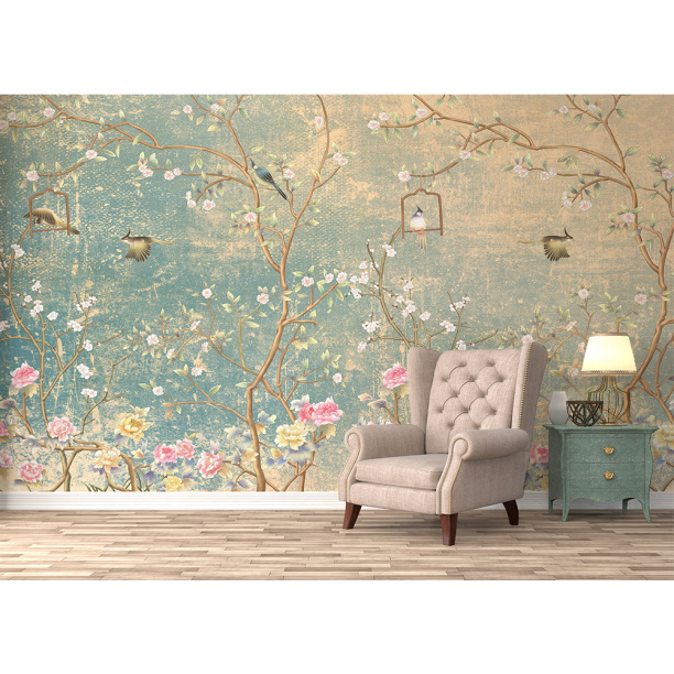 Фотообои флизелиновые Весенние трели 400х270 см от магазина ЛесКонПром.ру