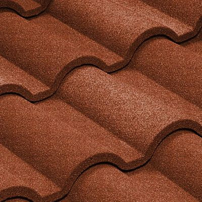 Композитная черепица Metrotile (Бельгия) Metrotile Romana терракотовая от магазина ЛесКонПром.ру