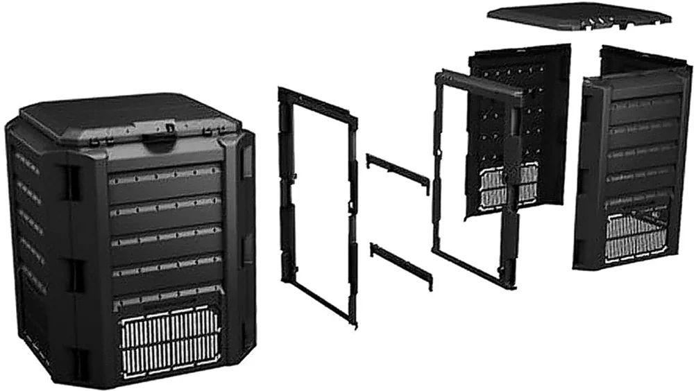 Компостер Prosperplast Module 800 л, черный от магазина ЛесКонПром.ру