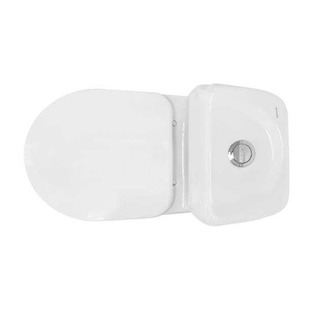 Унитаз-компакт SANITA Кама с сиденьем от магазина ЛесКонПром.ру