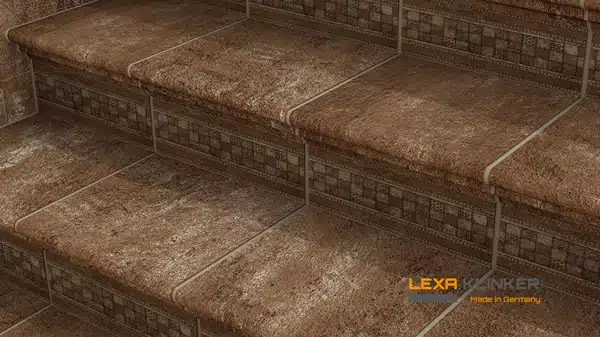 КЛИНКЕРНАЯ СТУПЕНЬ BREMEN ROTBRAUN от магазина ЛесКонПром.ру