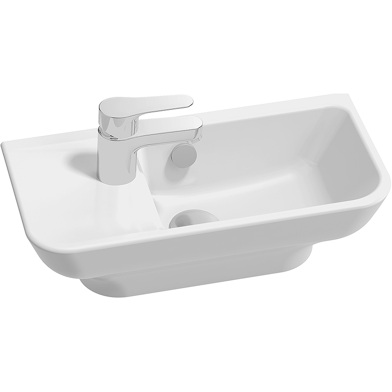 Раковина Jacob Delafon Struktura 50 L EGJ112-00 Белая от магазина ЛесКонПром.ру