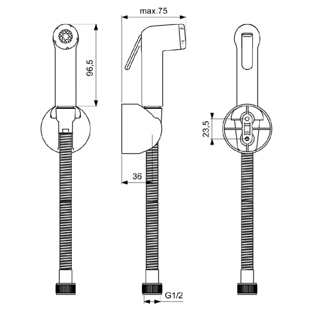 Комплект для гигиенического душа Ideal Standard от магазина ЛесКонПром.ру