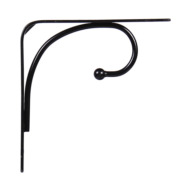 Кронштейн Лебедь 150х150 мм черный от магазина ЛесКонПром.ру