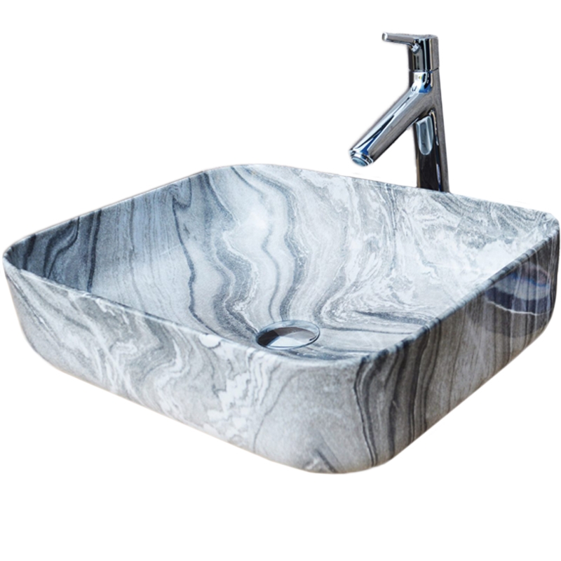 Раковина-чаша CeramaLux 50 597 Серая от магазина ЛесКонПром.ру