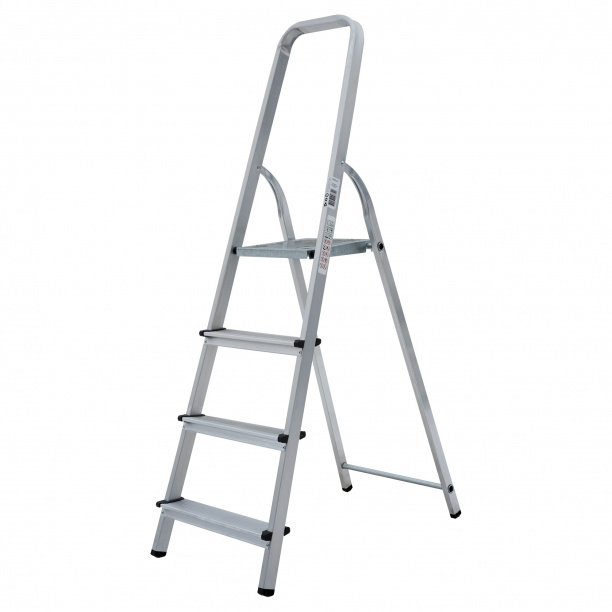 Стремянка Новая Высота алюминиевая 4 ступени от магазина ЛесКонПром.ру