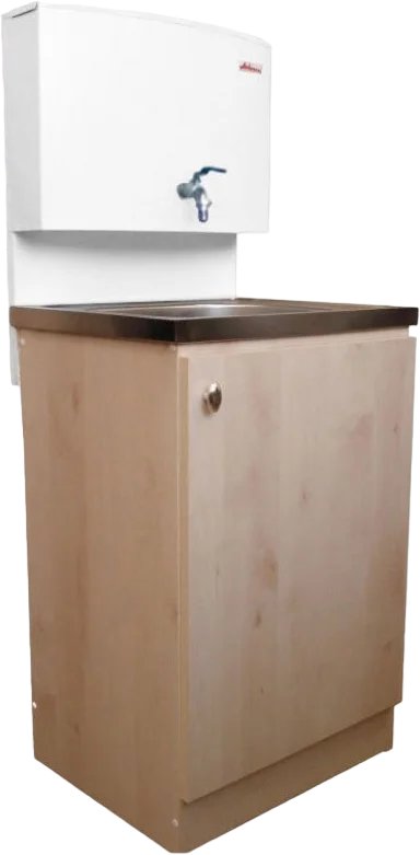 Умывальник Акватекс 437669 бежевый, белый от магазина ЛесКонПром.ру