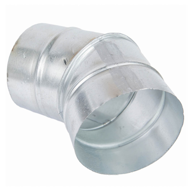 Отвод оцинкованный 160/45 от магазина ЛесКонПром.ру