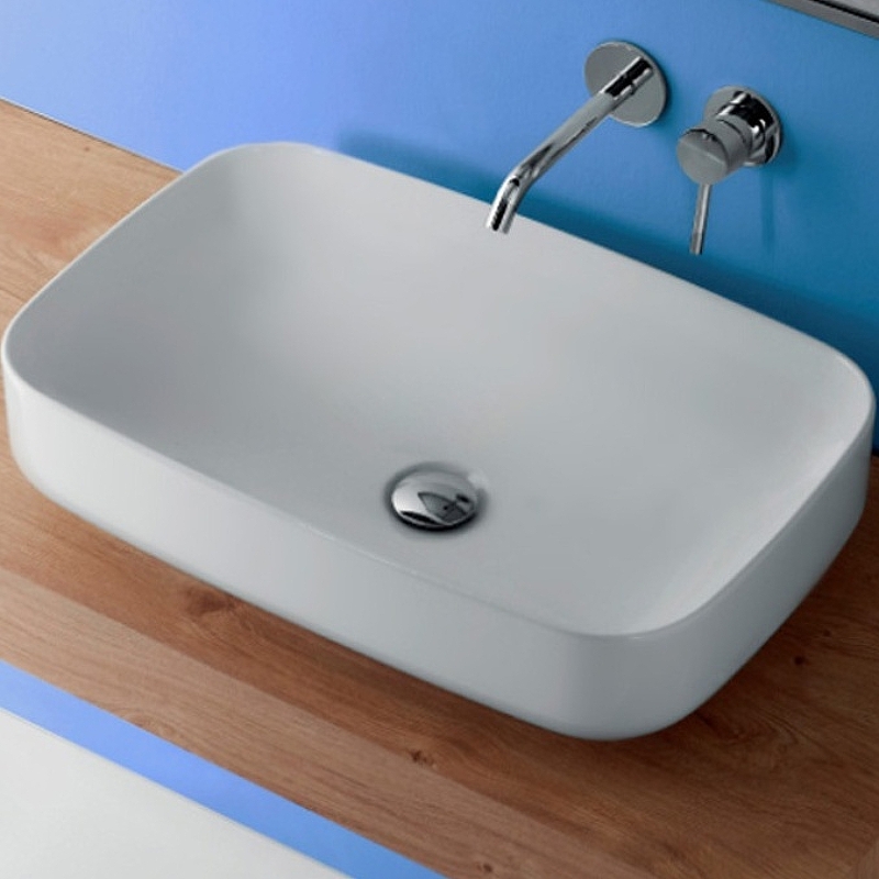 Раковина-чаша Kerasan Tribeca 60 514130 Белая матовая от магазина ЛесКонПром.ру