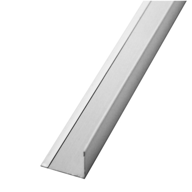 Профиль пристенный Албес PL 19х24 мм 3 м белый от магазина ЛесКонПром.ру