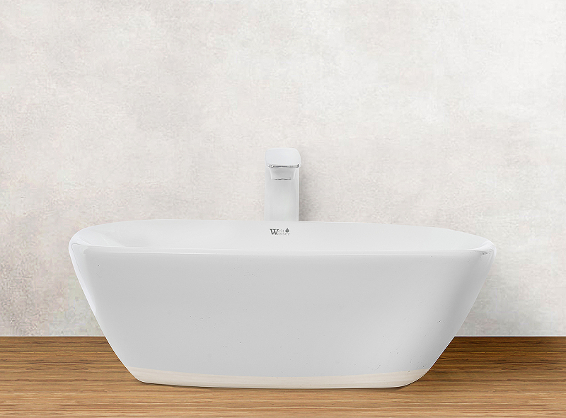 Раковина-чаша WeltWasser Elbach 2076 43 10000004563 Белый глянец от магазина ЛесКонПром.ру