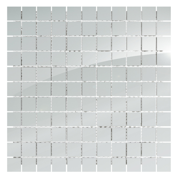 Мозаика Серебро С25 зеркало 30х30х0,4 см от магазина ЛесКонПром.ру