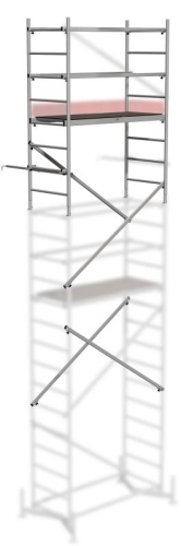 Алюминиевая Вышка-тура KRAUSE CLIMTEC 2-я надстройка от магазина ЛесКонПром.ру