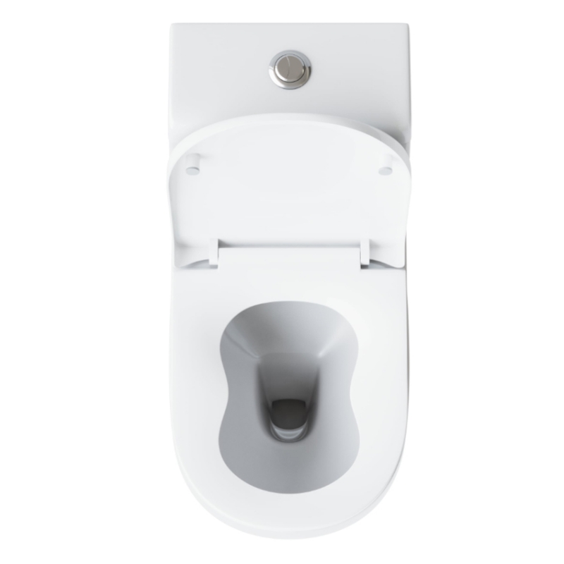 Унитаз моноблок Laguraty 20980W с сиденьем Микролифт от магазина ЛесКонПром.ру