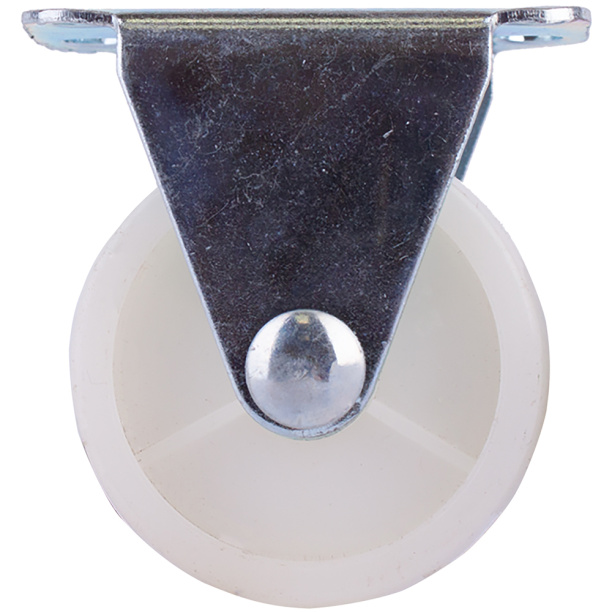 Ролик мебельный выкатной d40 белый от магазина ЛесКонПром.ру