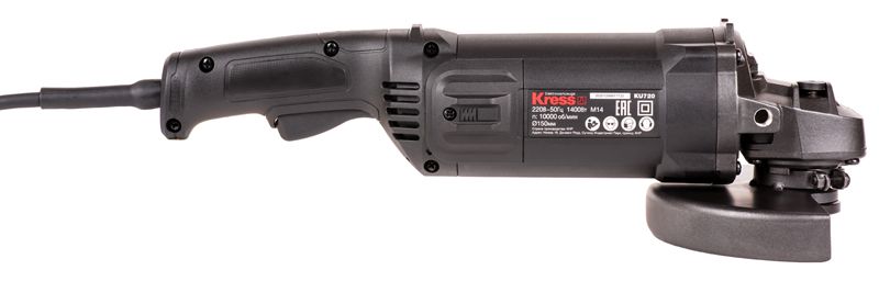 Углошлифовальная машина (болгарка) KRESS KU720, 1400Вт, (150мм) электрическая от магазина ЛесКонПром.ру