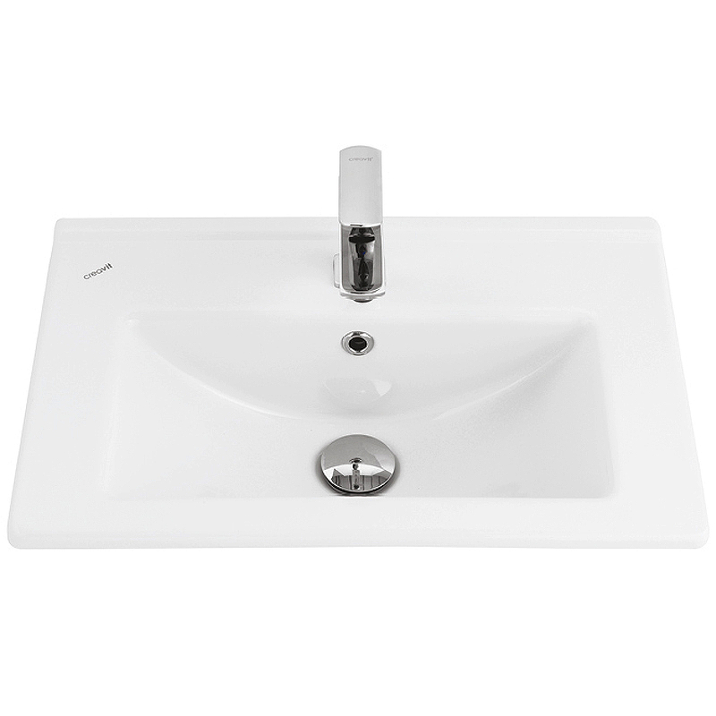 Раковина Creavit Su 55 SU055-00CB00E-0000 Белая от магазина ЛесКонПром.ру
