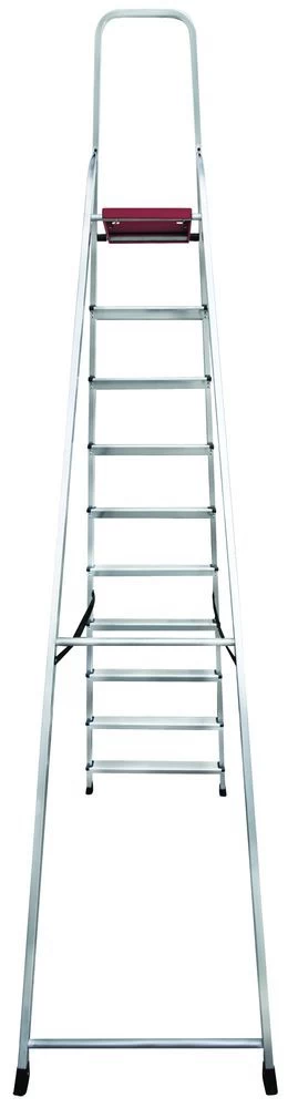 Стремянка алюминиевая Новая Высота 10 ступеней (арт. 2110110) от магазина ЛесКонПром.ру