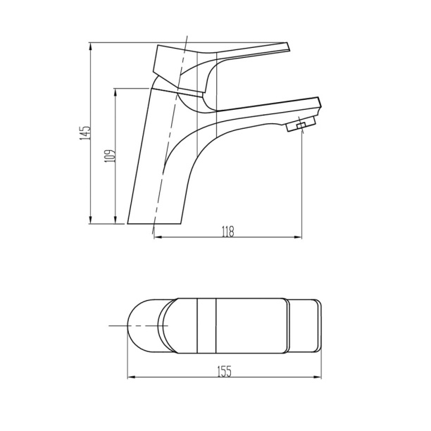 Смеситель для раковины Esko Eger от магазина ЛесКонПром.ру