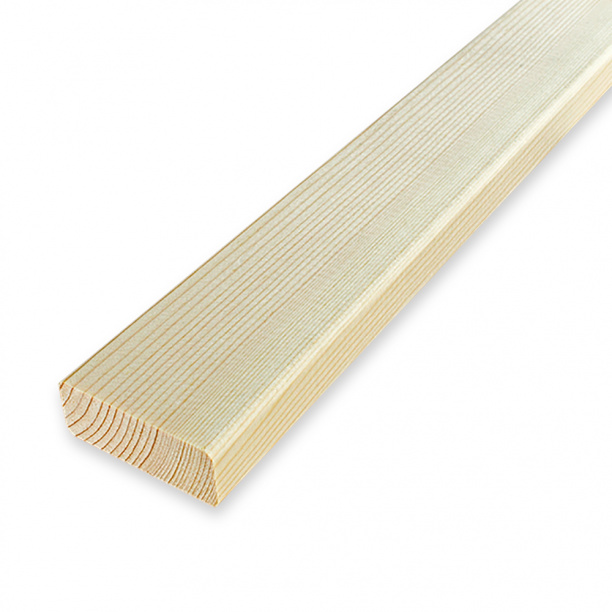 Брусок 19х50х2200 мм сосна сращенная бессучковая от магазина ЛесКонПром.ру