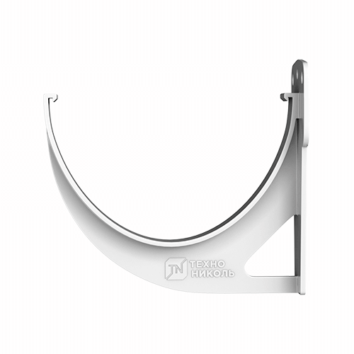 Кронштейн желоба ТЕХНОНИКОЛЬ ПВХ 125/82, белый от магазина ЛесКонПром.ру