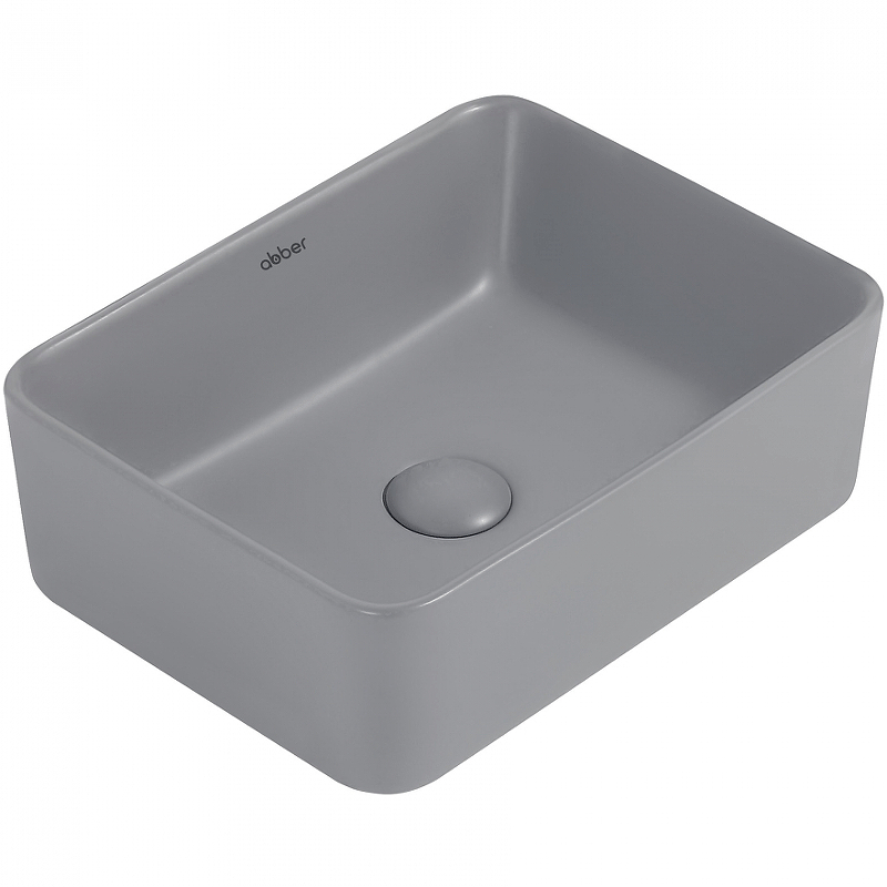 Раковина-чаша Abber Rechteck 40 AC2213MG Серая матовая от магазина ЛесКонПром.ру
