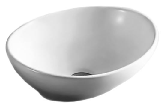 Раковина Mira MR-8021 белая от магазина ЛесКонПром.ру