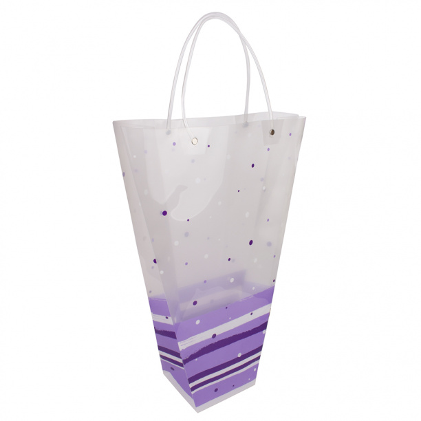 Сумка для цветов 44,5х34х12 см пластик от магазина ЛесКонПром.ру