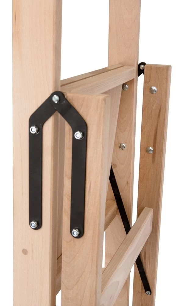 Стремянка деревянная односторонняя со ступенями Hoz-Block Электрик 6 ступеней (арт. СДЭ-6) от магазина ЛесКонПром.ру