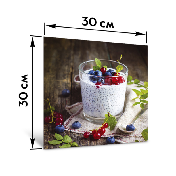 Картина на стекле 30х30 см Мыло от магазина ЛесКонПром.ру