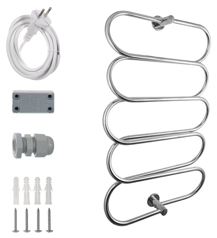 Электрический полотенцесушитель Energy Aura 1000x600 EETR0AURA1006000000 Хром от магазина ЛесКонПром.ру