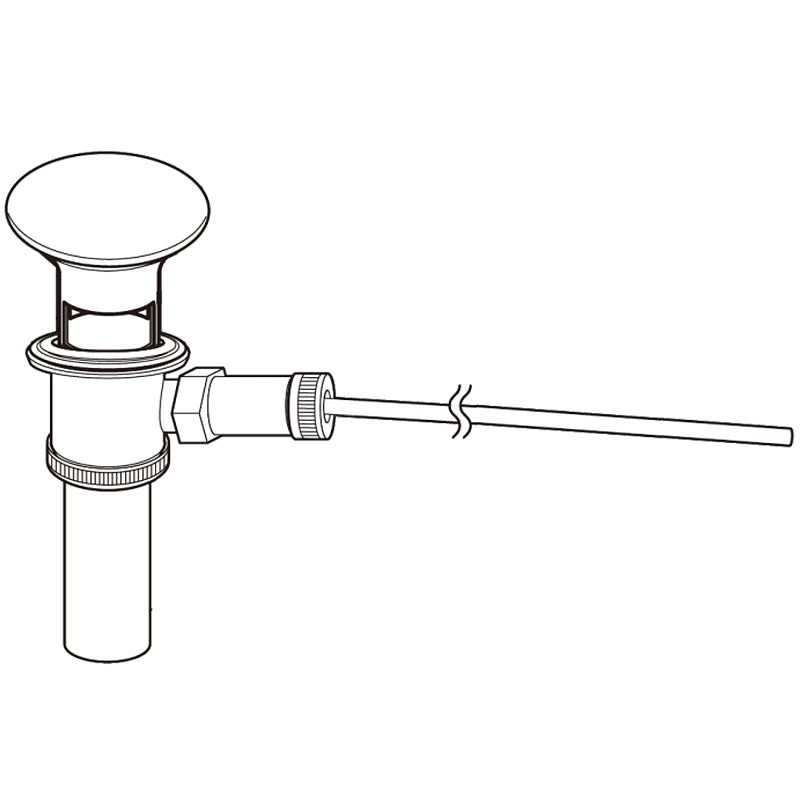 Донный клапан Toto TR VM5D417#XW Белый от магазина ЛесКонПром.ру