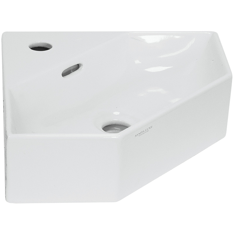 Раковина-чаша Sanita Luxe Line 49 LIN35SLWB01 угловая Белая от магазина ЛесКонПром.ру