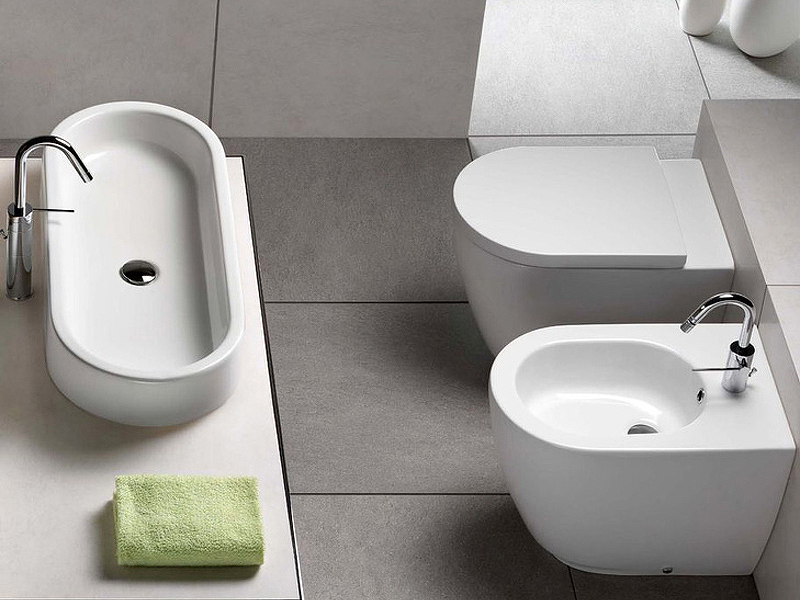 Раковина-чаша Hatria Area 80 Y0UF01 Белая от магазина ЛесКонПром.ру