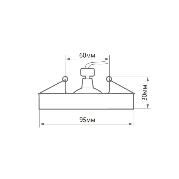 Светильник накладной ЭРА Сайл 2хMR16 квадрат от магазина ЛесКонПром.ру