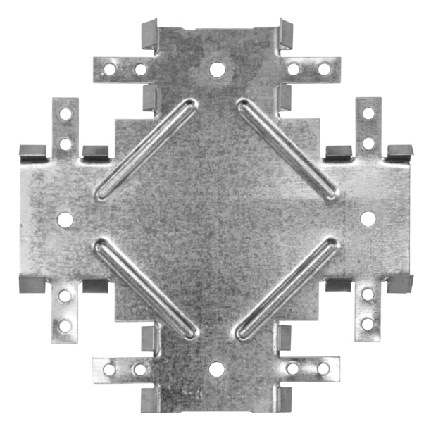Соединитель одноуровневый (краб) для профиля 60x27 от магазина ЛесКонПром.ру