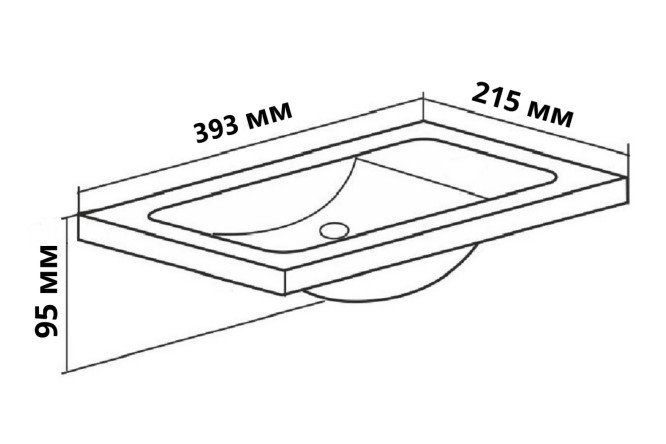 Умывальник встраиваемый сверху Smart 80538146 от магазина ЛесКонПром.ру