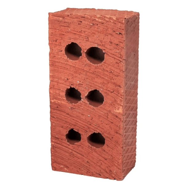 Кирпич керамический условно-полнотелый рифлёный М150 250x120x65 мм от магазина ЛесКонПром.ру