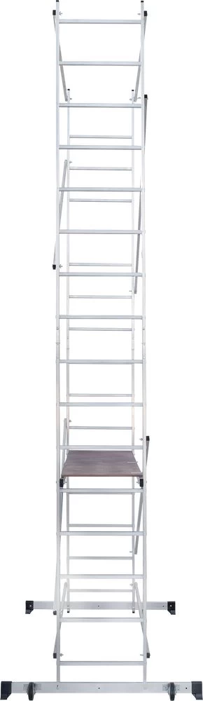 Алюминиевая Вышка-тура НОВАЯ ВЫСОТА с рабочей высотой до 3,3 м. Арт. 1450408 от магазина ЛесКонПром.ру