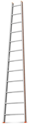 Односекционная алюминиевая лестница  Комфорт-Профи-Пирамида 14 ступеней Эйфель от магазина ЛесКонПром.ру