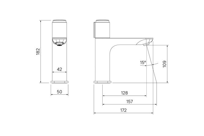 Смеситель для умывальника IDDIS Slide 80534130 от магазина ЛесКонПром.ру