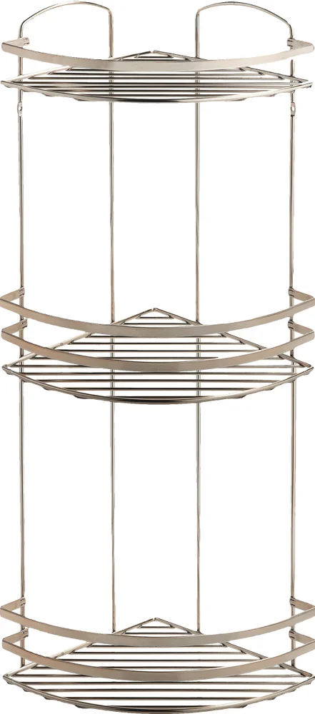 Полка Tekno-tel LM009G 3-ярусная, золотистая от магазина ЛесКонПром.ру