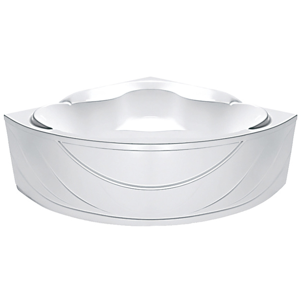 Акриловая ванна 100Acryl ACRYLENA 155х155х49 см угловая от магазина ЛесКонПром.ру