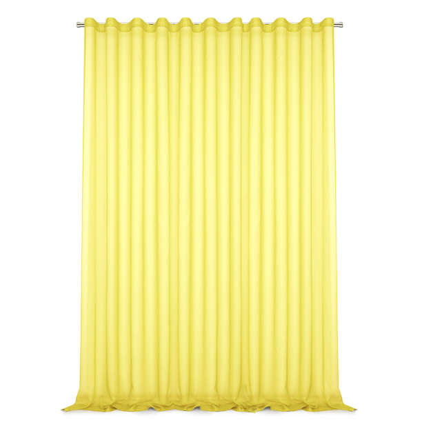 Штора-тюль 250х260 см желтая от магазина ЛесКонПром.ру