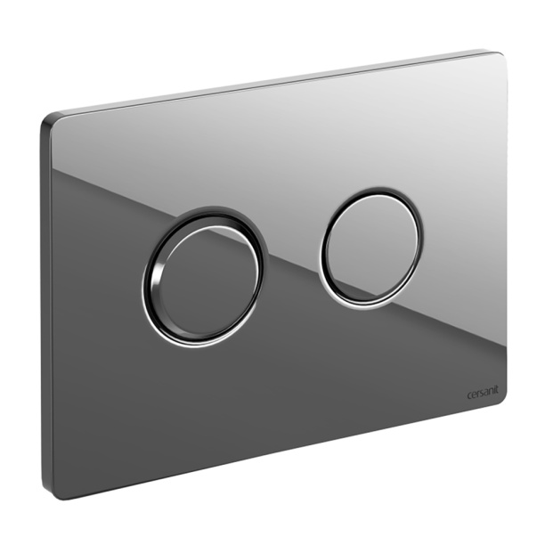 Кнопка для инсталляции Cersanit ACCENTO хром от магазина ЛесКонПром.ру