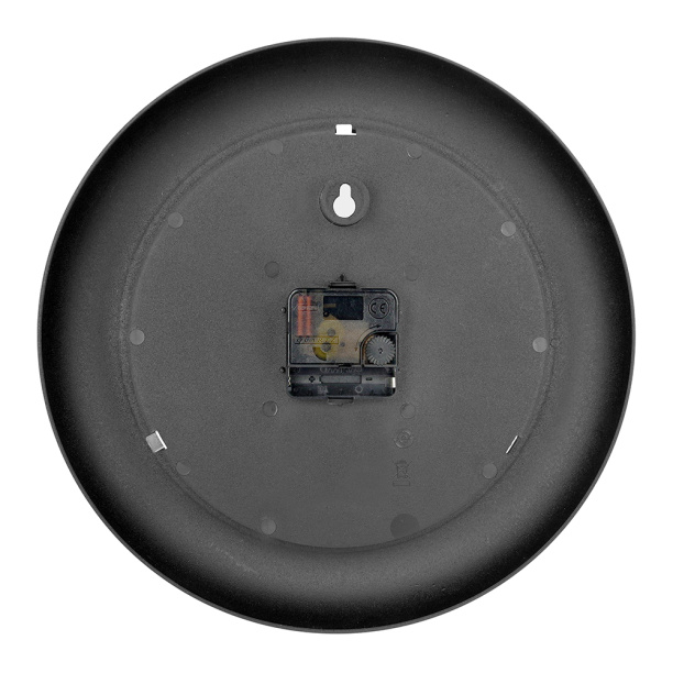 Часы настенные круглые Индастри d30 см черные от магазина ЛесКонПром.ру