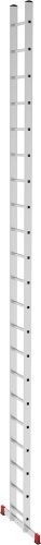 Лестница алюминиевая односекционная приставная полупрофессиональная Новая Высота  1х21 арт. 2210121 от магазина ЛесКонПром.ру